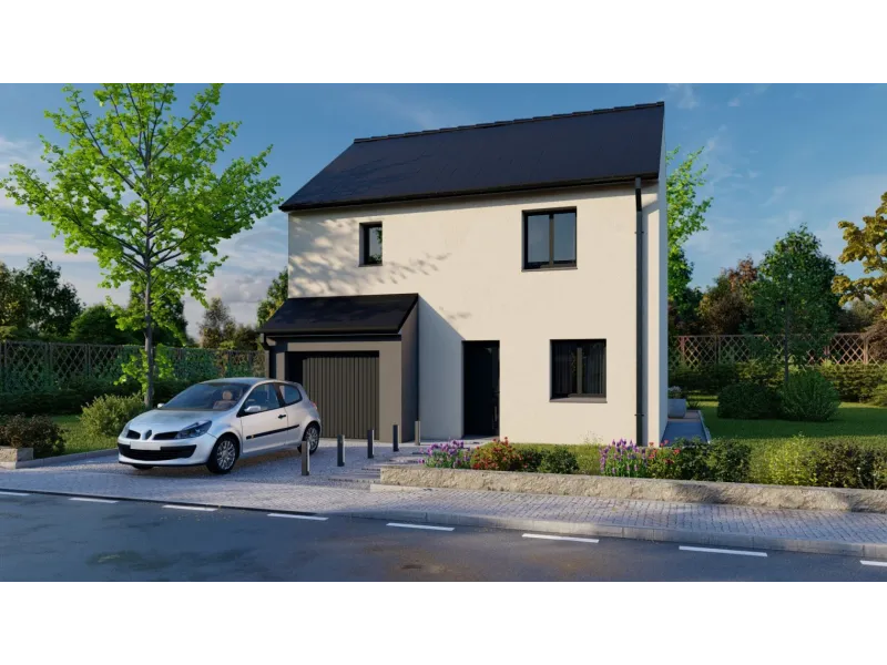 Maison neuve à La Bazoge