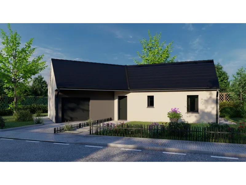 Maison neuve à La Bazoge
