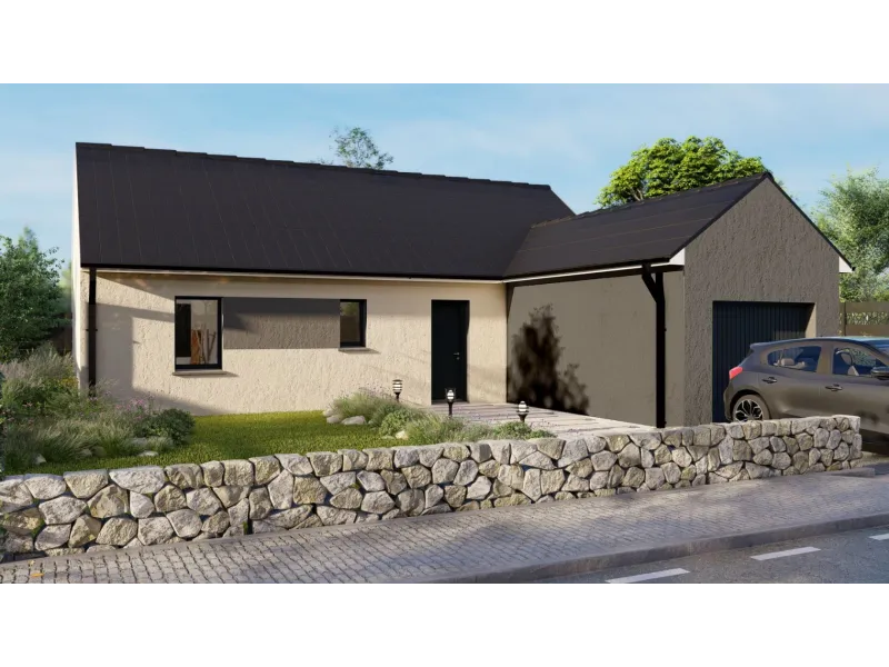 Maison neuve à La Bazoge