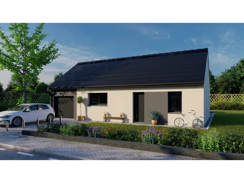 Maison neuve à Parçay-Meslay