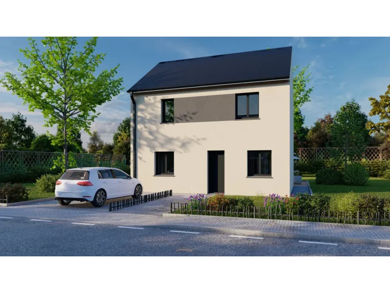 Maison neuve à Parçay-Meslay