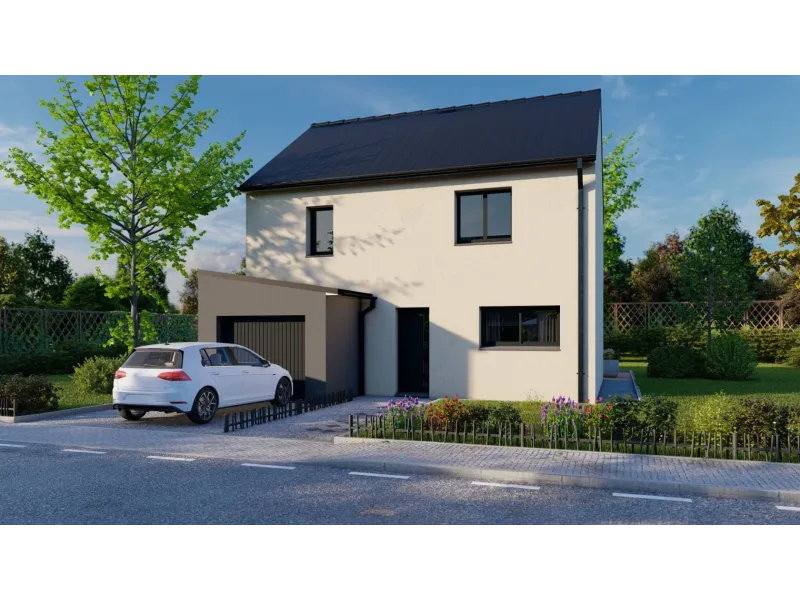 Maison neuve à Cormery