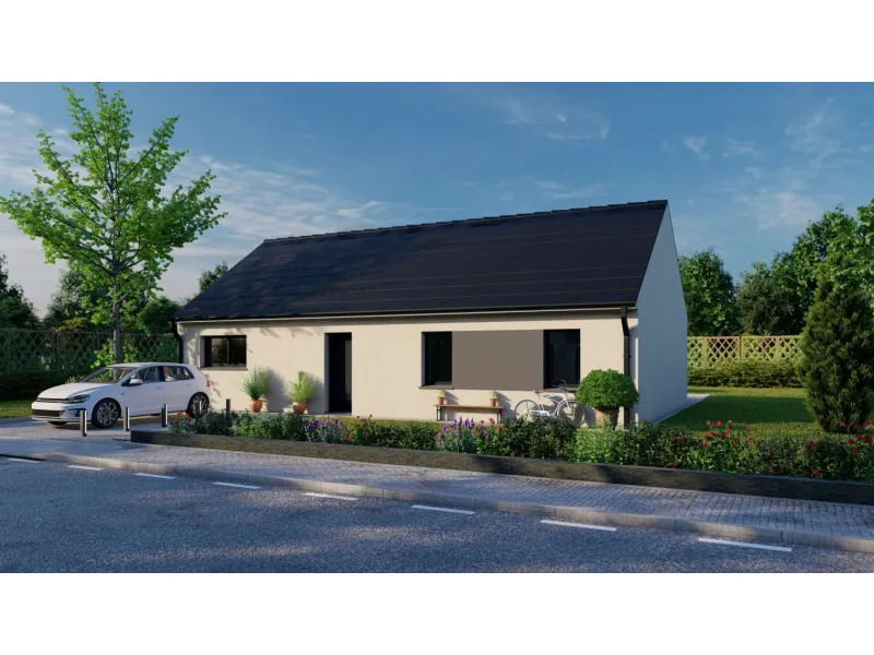 Maison neuve à Druye