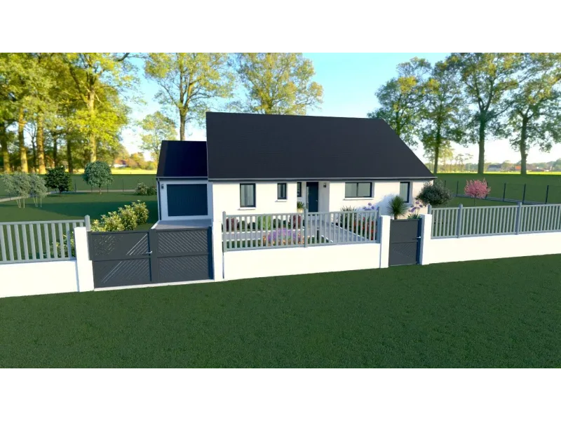 Maison neuve à Cany-Barville