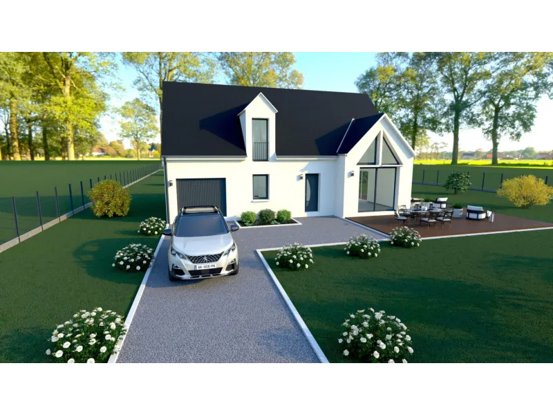 Maison neuve à Quincampoix