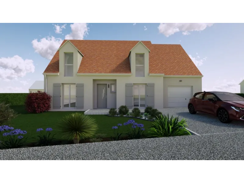 Maison neuve à Lavannes