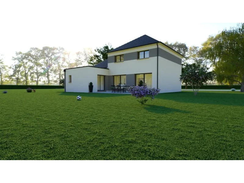 Maison neuve à Barisis