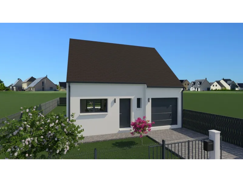 Maison neuve à Hesdin-l'Abbé