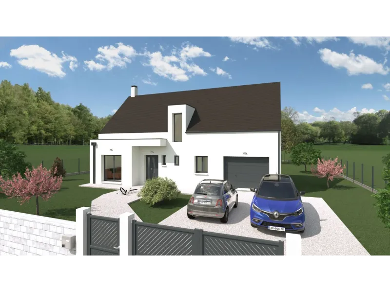 Maison neuve à Villers-Bocage