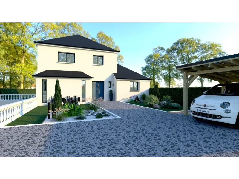 Maison neuve à Bazancourt