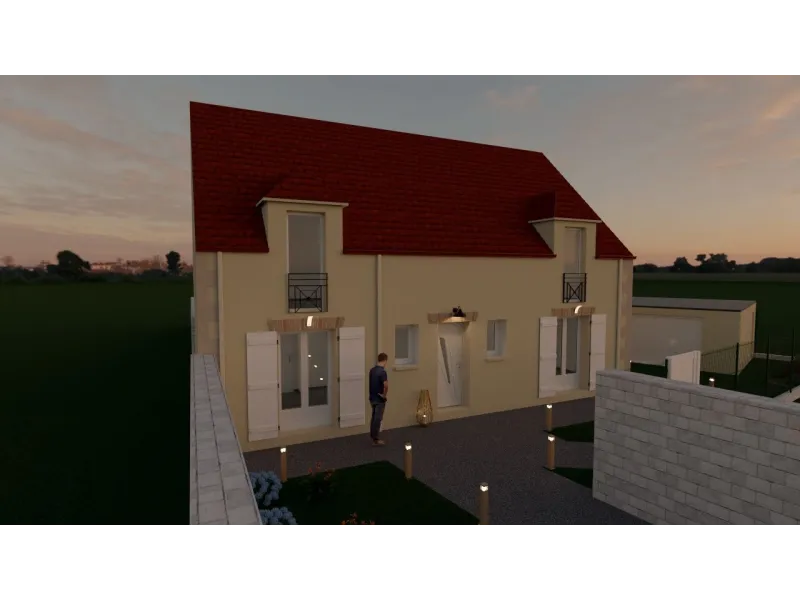Maison neuve à Bazicourt
