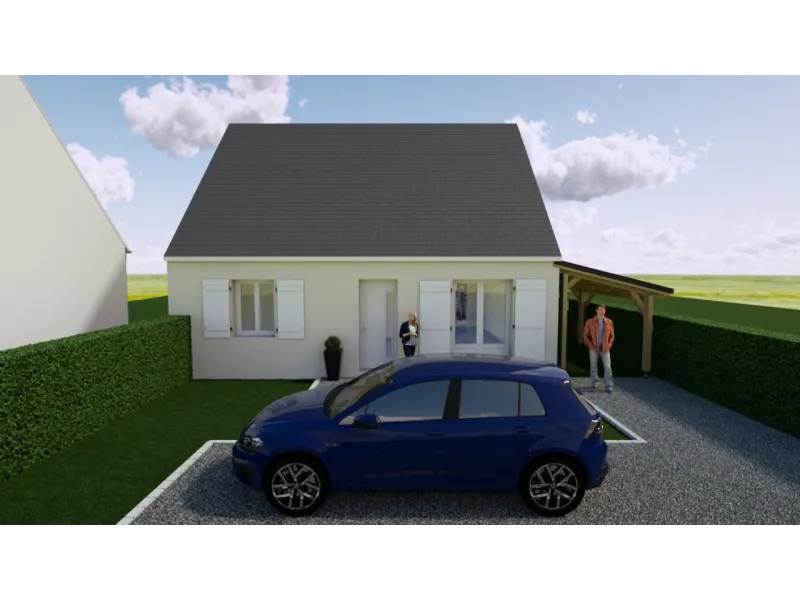 Maison neuve à Fleury
