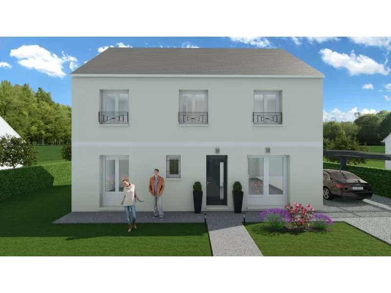 Maison neuve à Wavignies