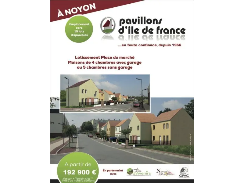 Maison neuve à Noyon