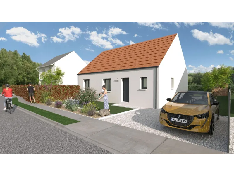 Maison neuve à Marcilly-en-Villette