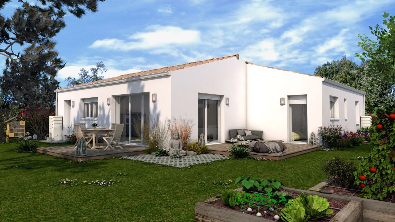 Maison neuve 102 m² à Charron (17230)
