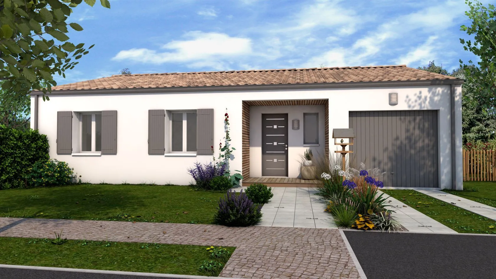Maison neuve 91 m² à La Jarrie (17220)