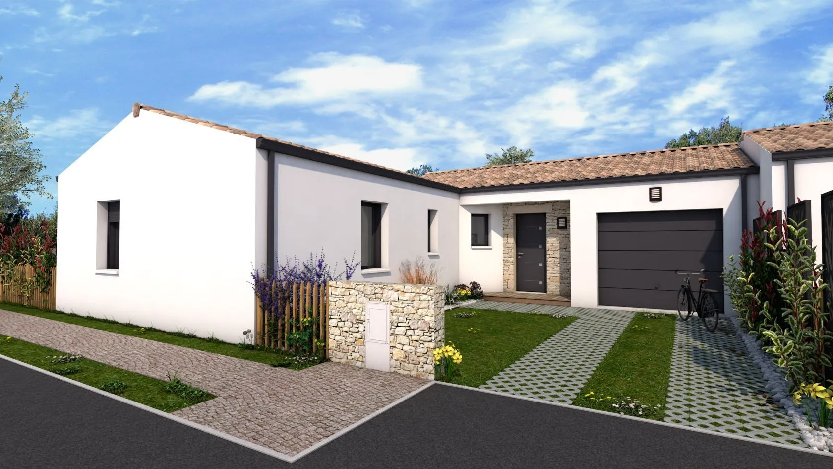 Maison neuve 90 m² à Écoyeux (17770)