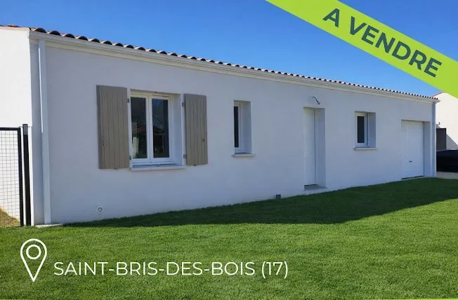 Maison neuve 92 m² à Saint-Bris-des-Bois (17770)