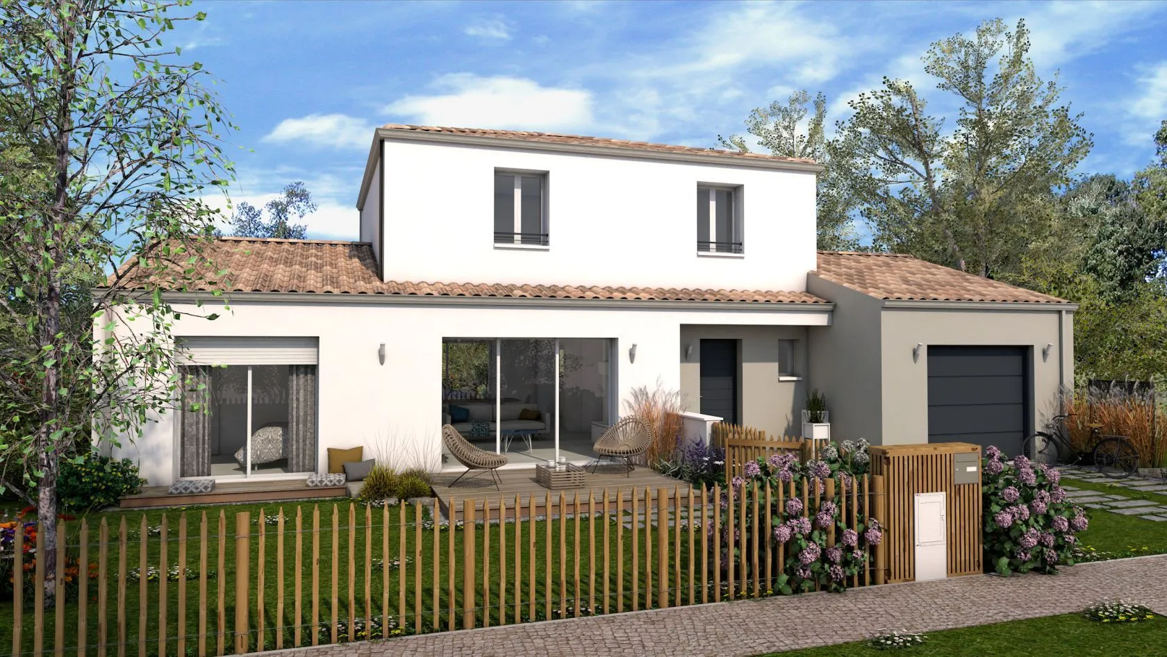 Maison neuve 145 m² à Plassay (17250)