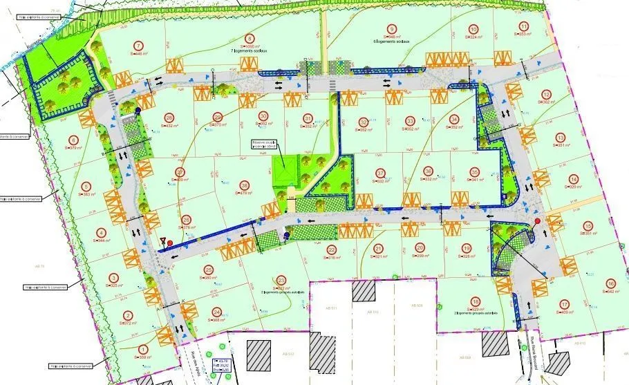 Maison neuve 68 m² à Saint-Georges-du-Bois (17700)