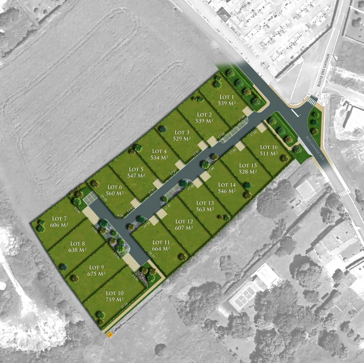 Maison neuve 102 m² à Meursac (17120)