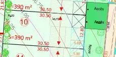 Terrain à bâtir 390 m² à Grézac (17120)