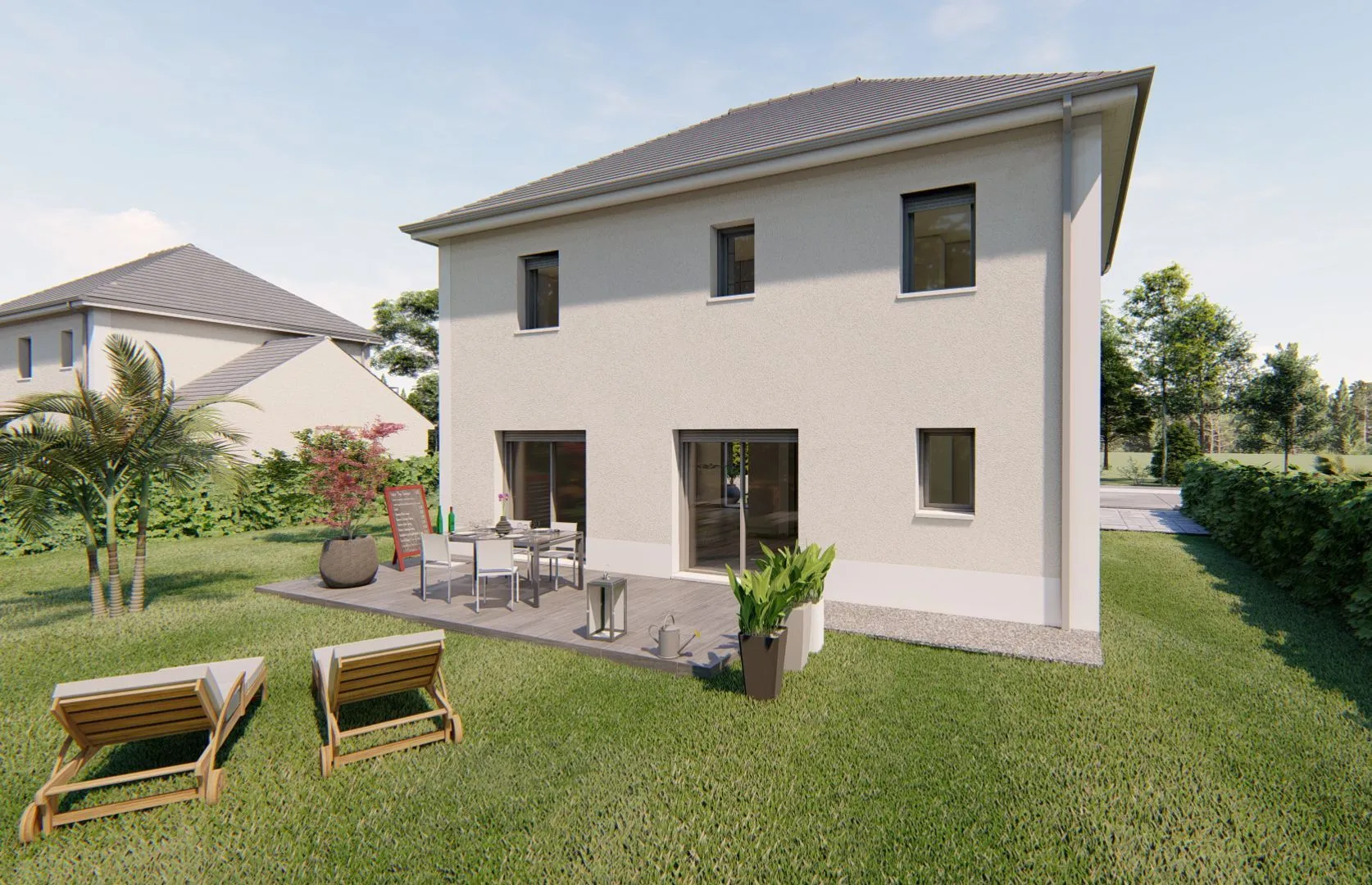 Maison neuve 127 m² à Coubron (93470)