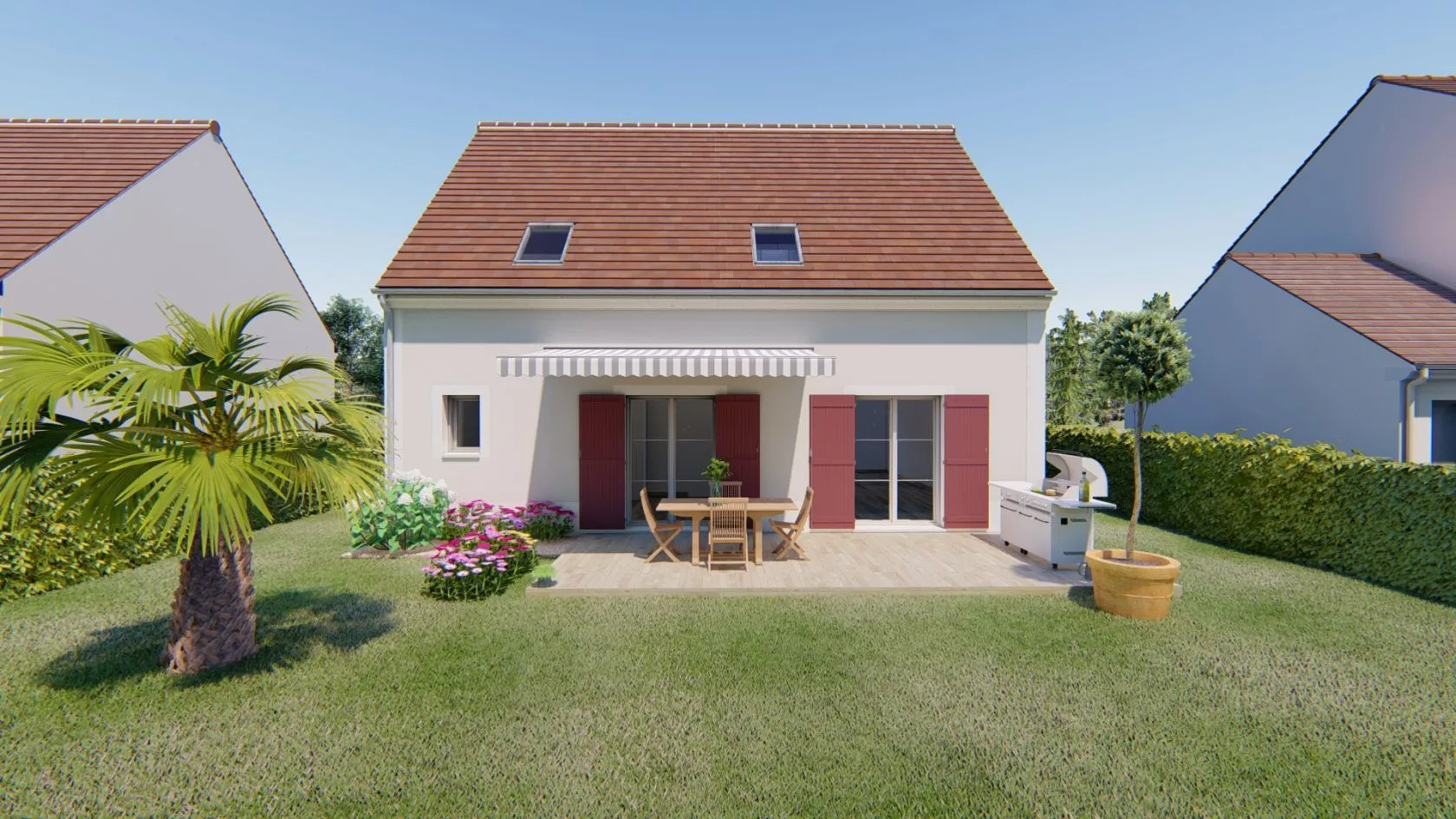 Maison neuve 120 m² à Ognes (60440)