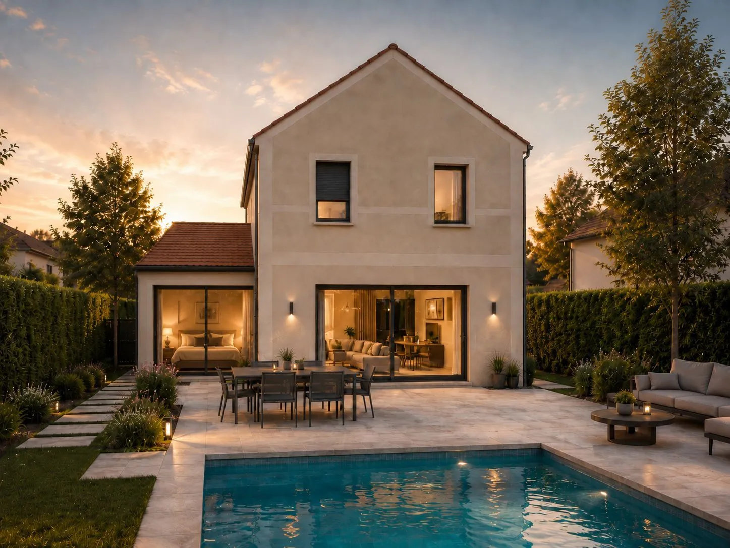 Maison neuve 102 m² à Saint-Soupplets (77165)