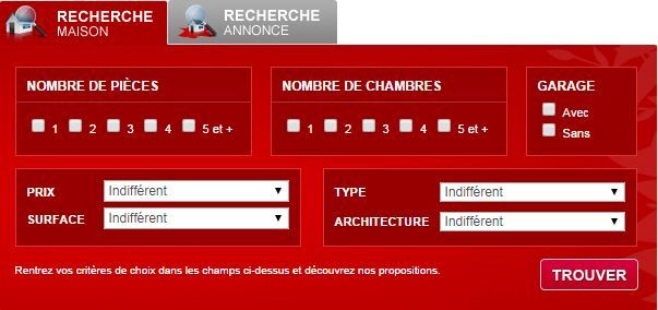 trouver sa maison