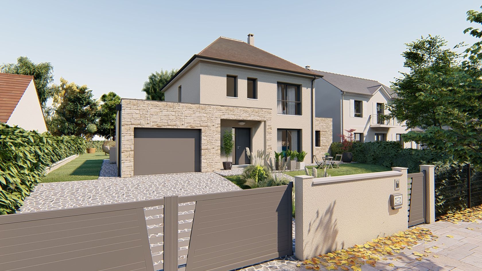 Maison neuve 135 m² à Nanteuil-lès-Meaux (77100)
