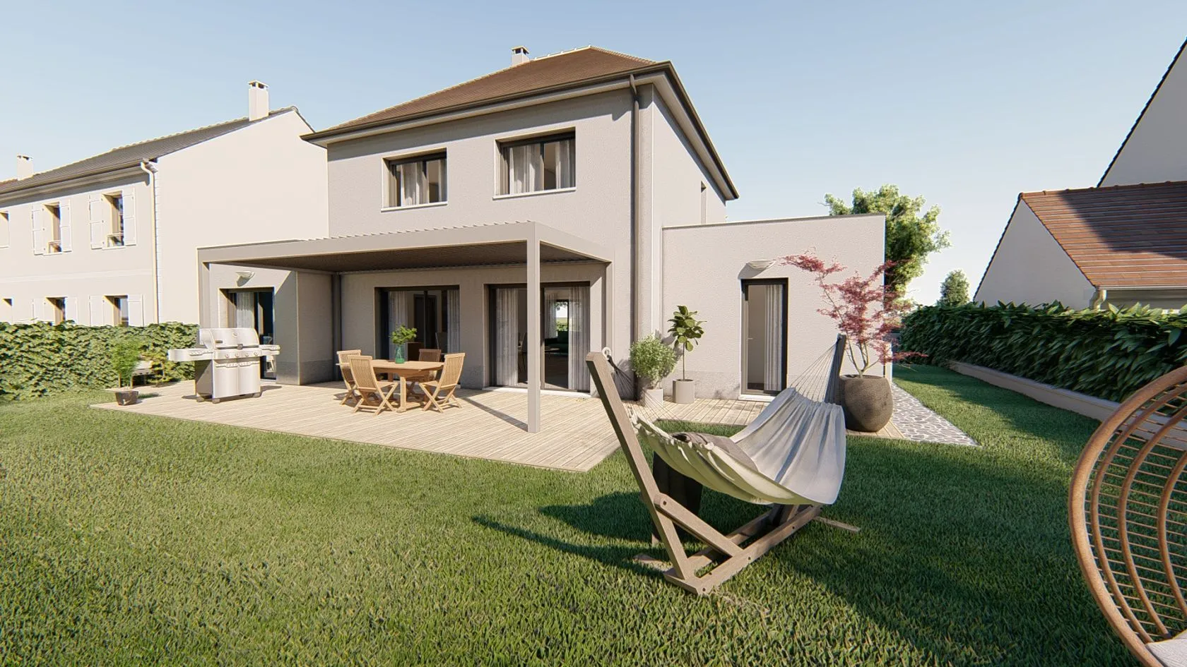 Maison neuve 135 m² à Nanteuil-lès-Meaux (77100)