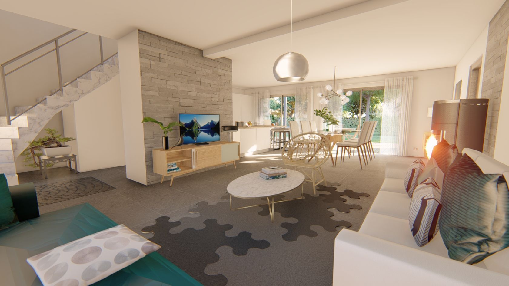 Maison neuve 135 m² à Nanteuil-lès-Meaux (77100)