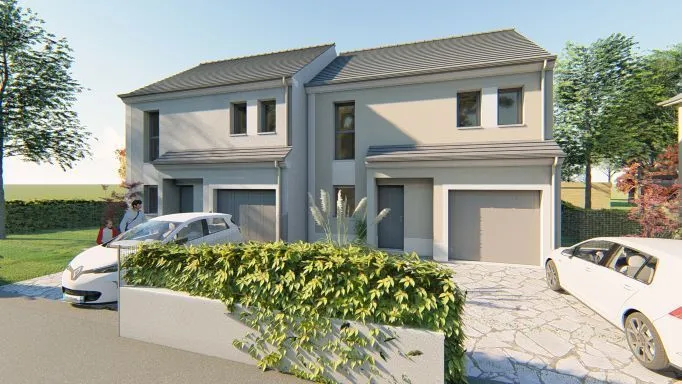 Maison neuve 82 m² à Coubron (93470)