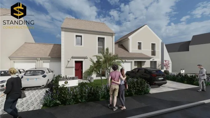 Maison neuve 79 m² à Cuisy (77165)