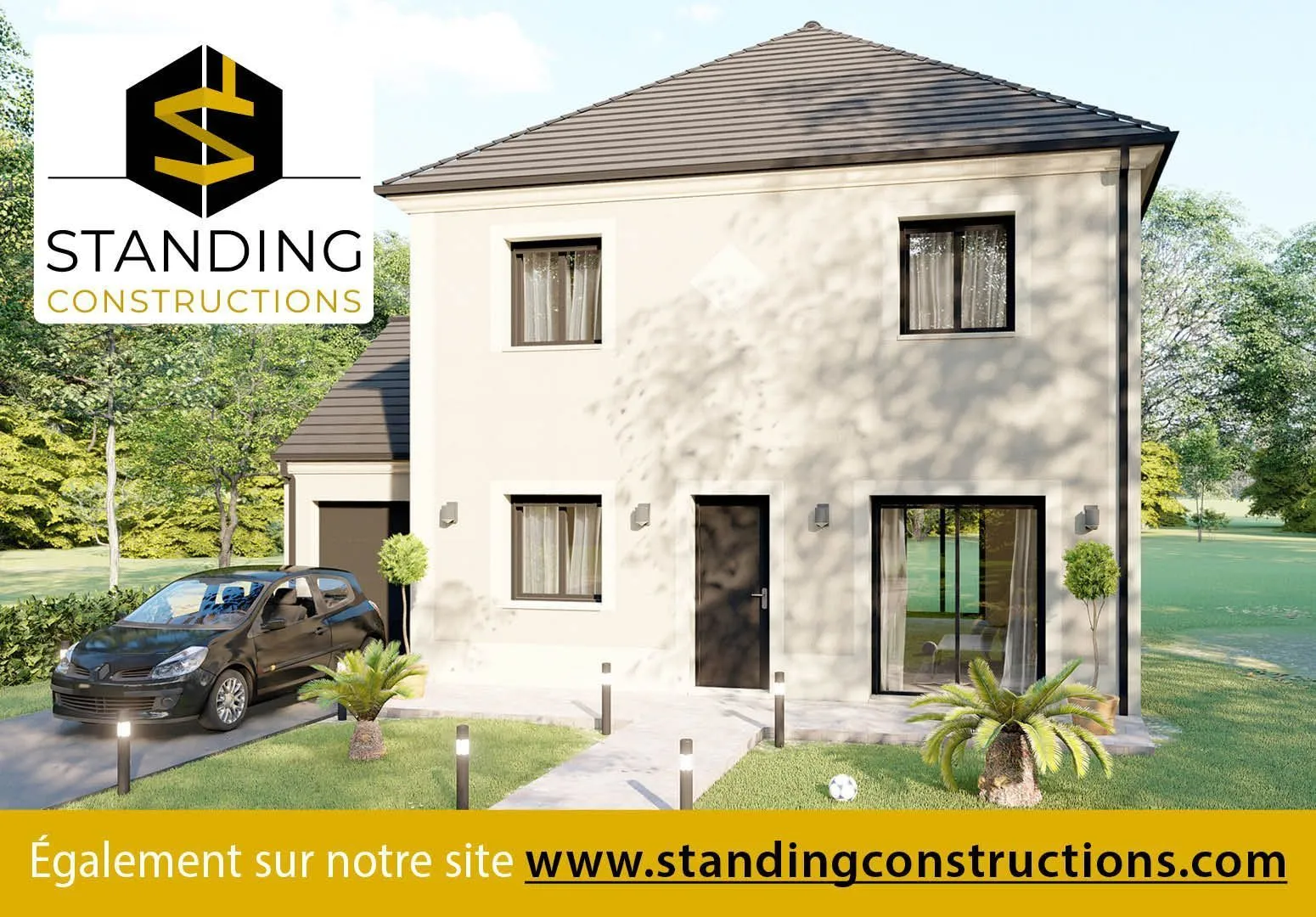 Maison neuve 150 m² à Chessy (77700)