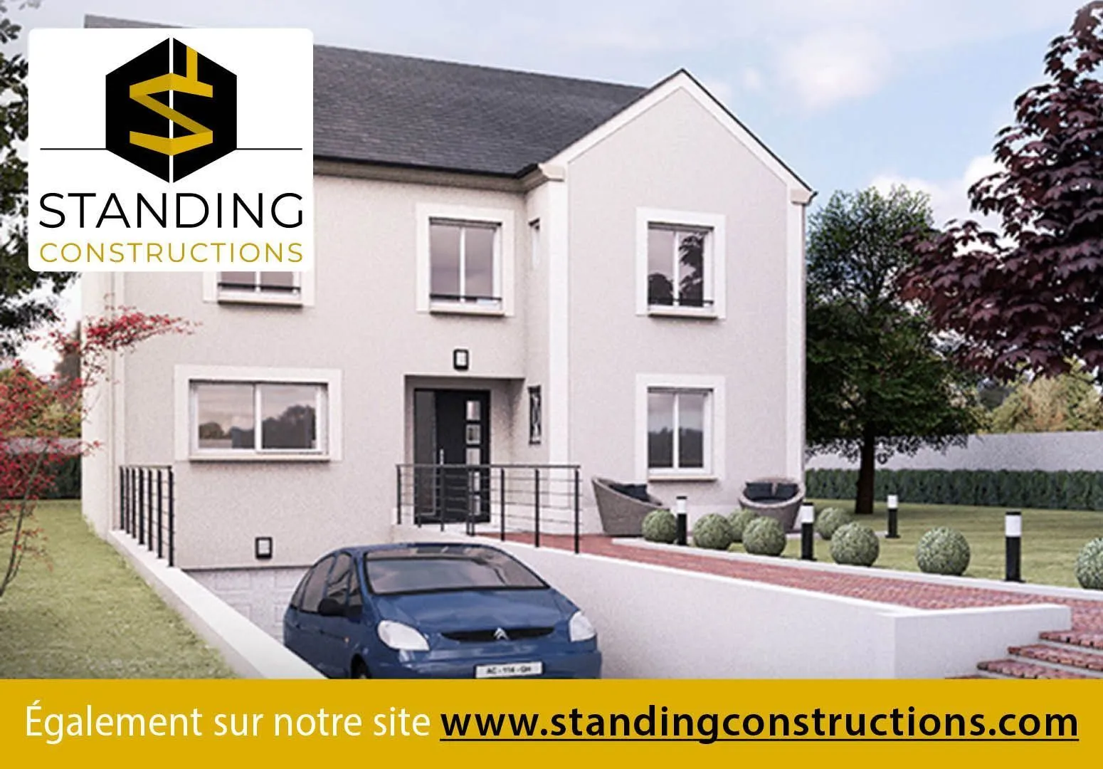 Maison neuve 150 m² à Chessy (77700)