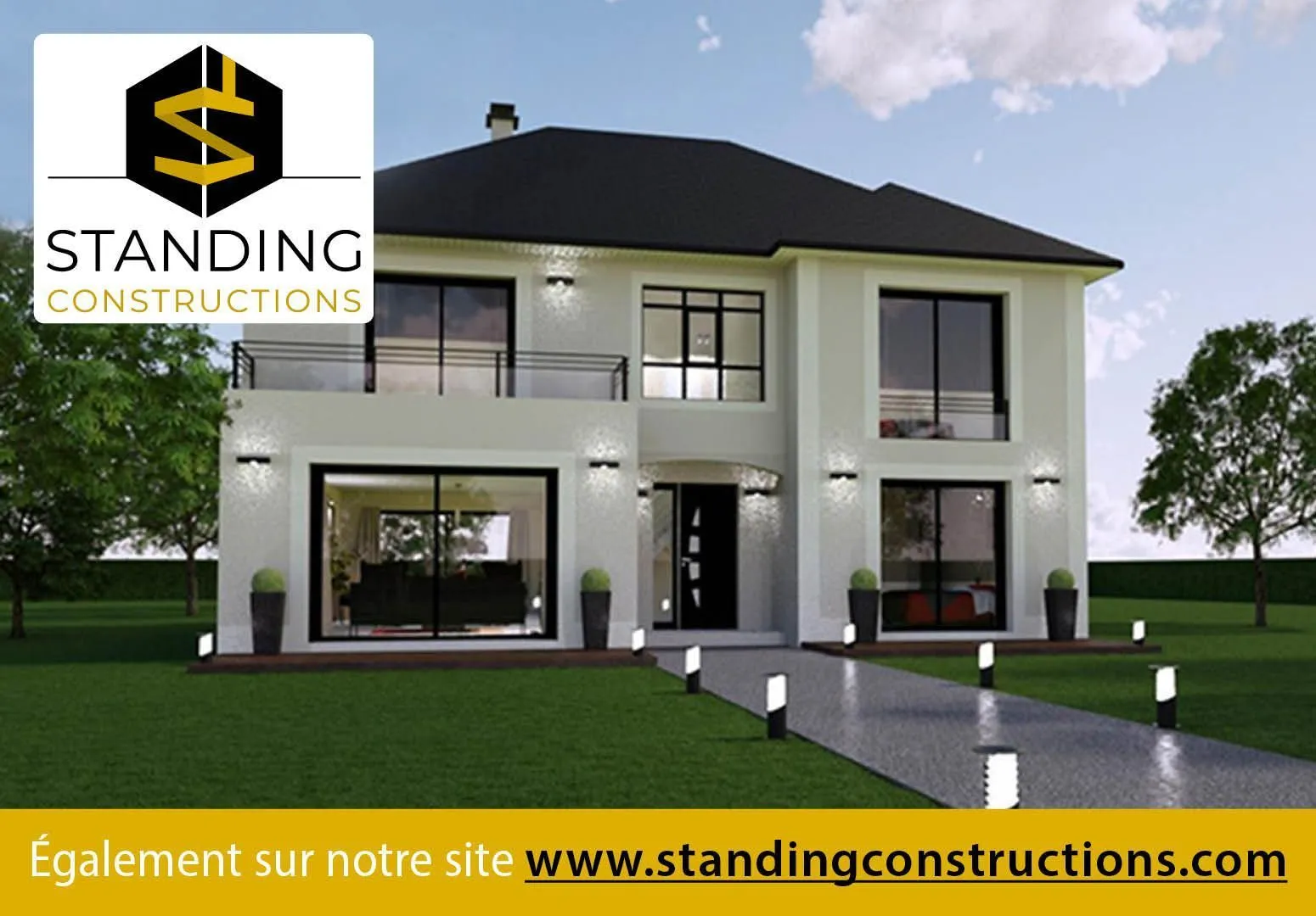 Maison neuve 150 m² à Chessy (77700)