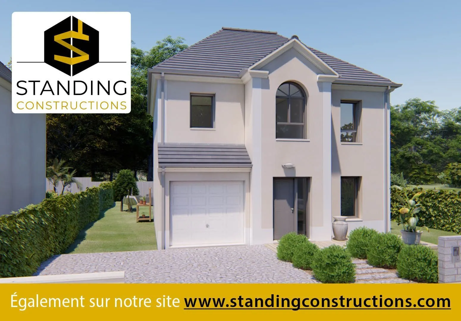 Maison neuve 150 m² à Chessy (77700)