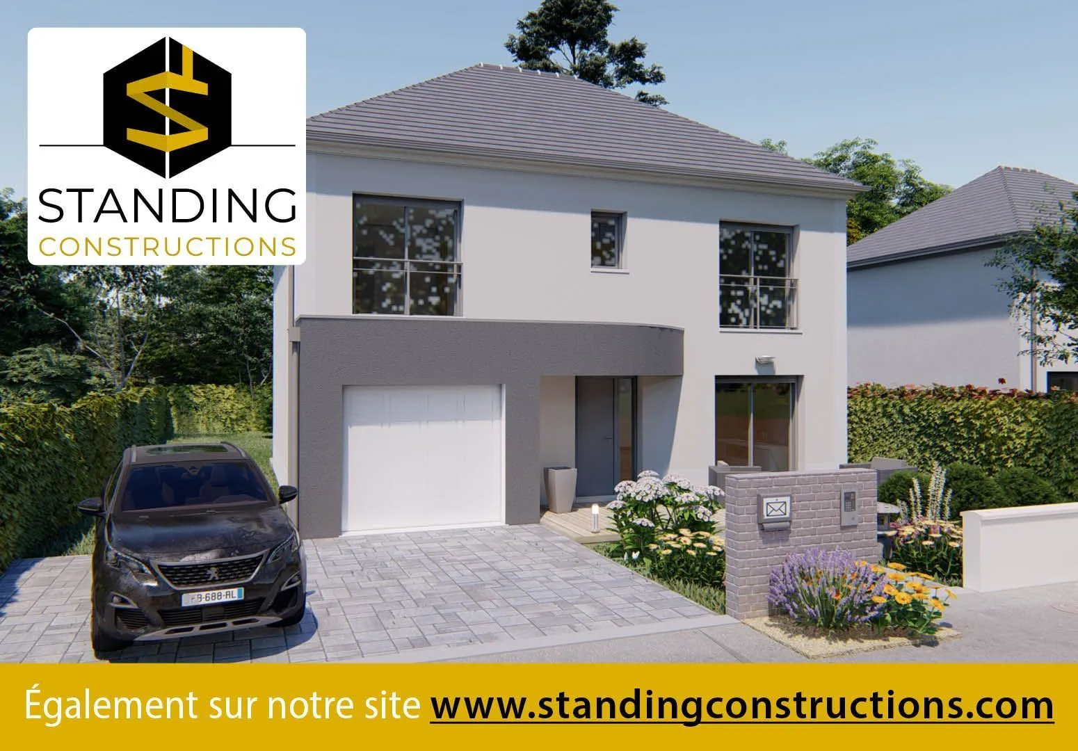 Maison neuve 150 m² à Chessy (77700)