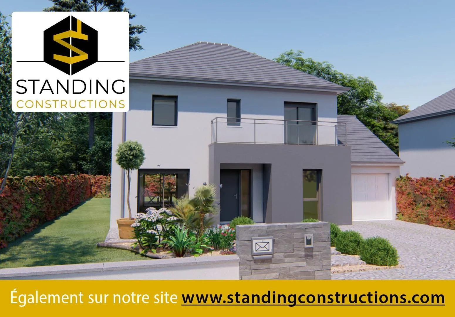 Maison neuve 150 m² à Chessy (77700)
