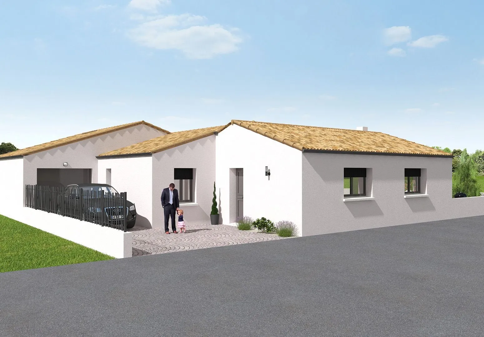 Maison neuve 135 m² à Angoulins (17690)