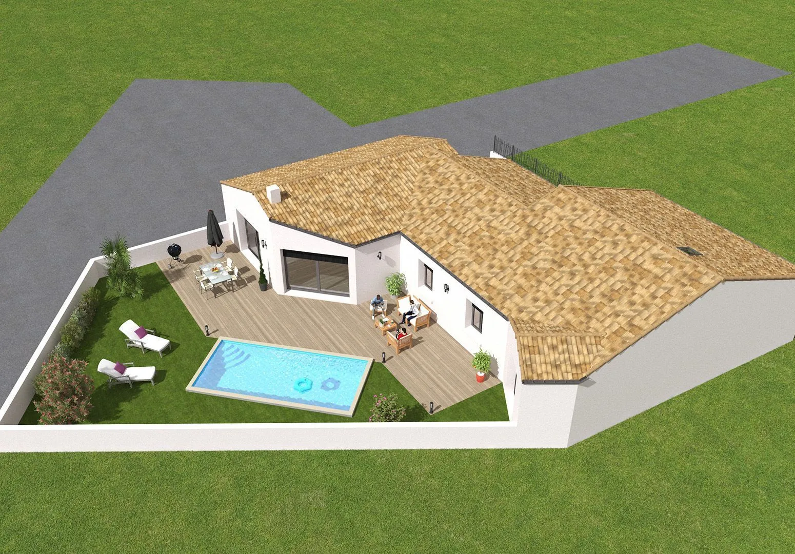 Maison neuve 135 m² à Angoulins (17690)