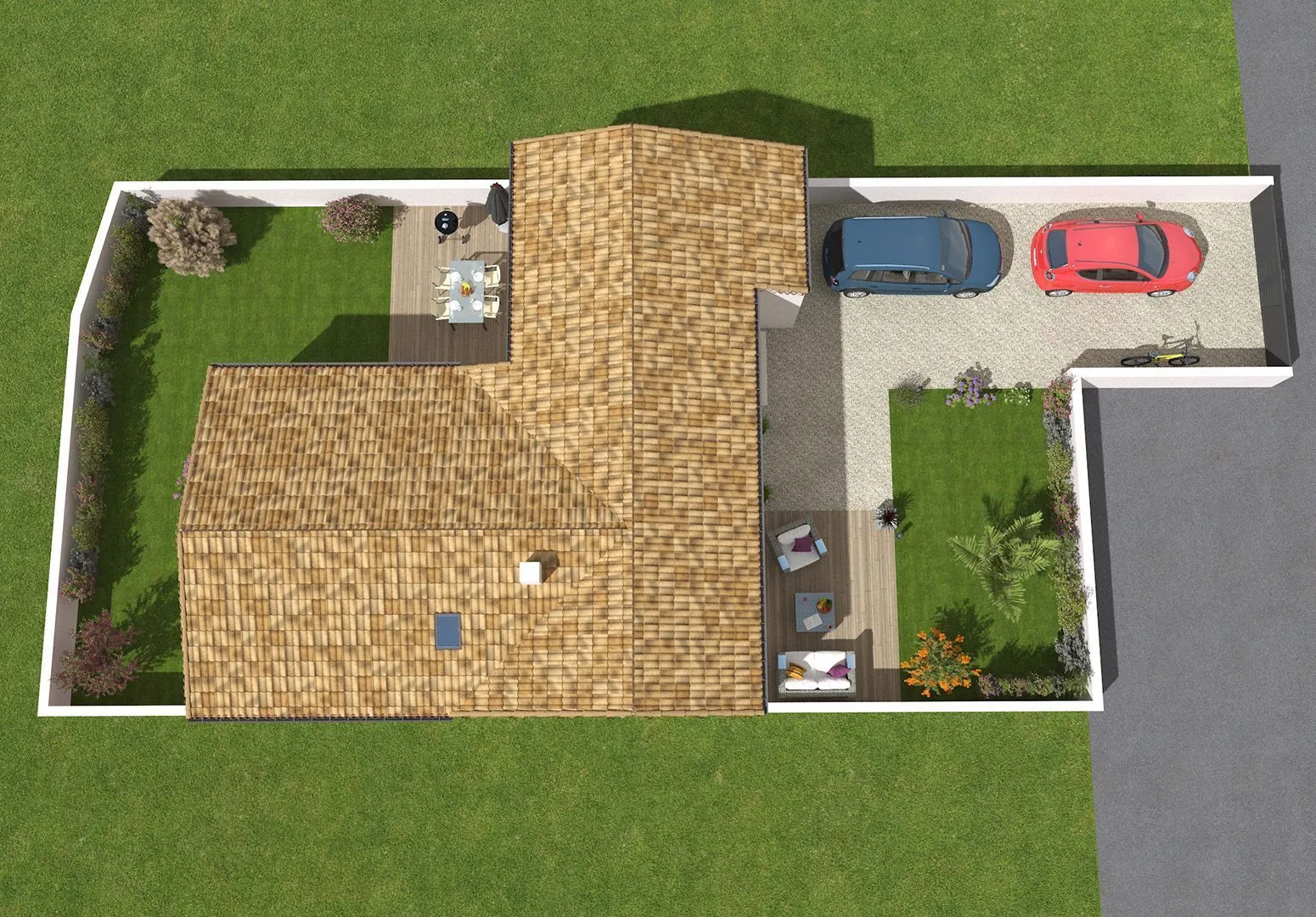 Maison neuve 86 m² à Ballon (17290)