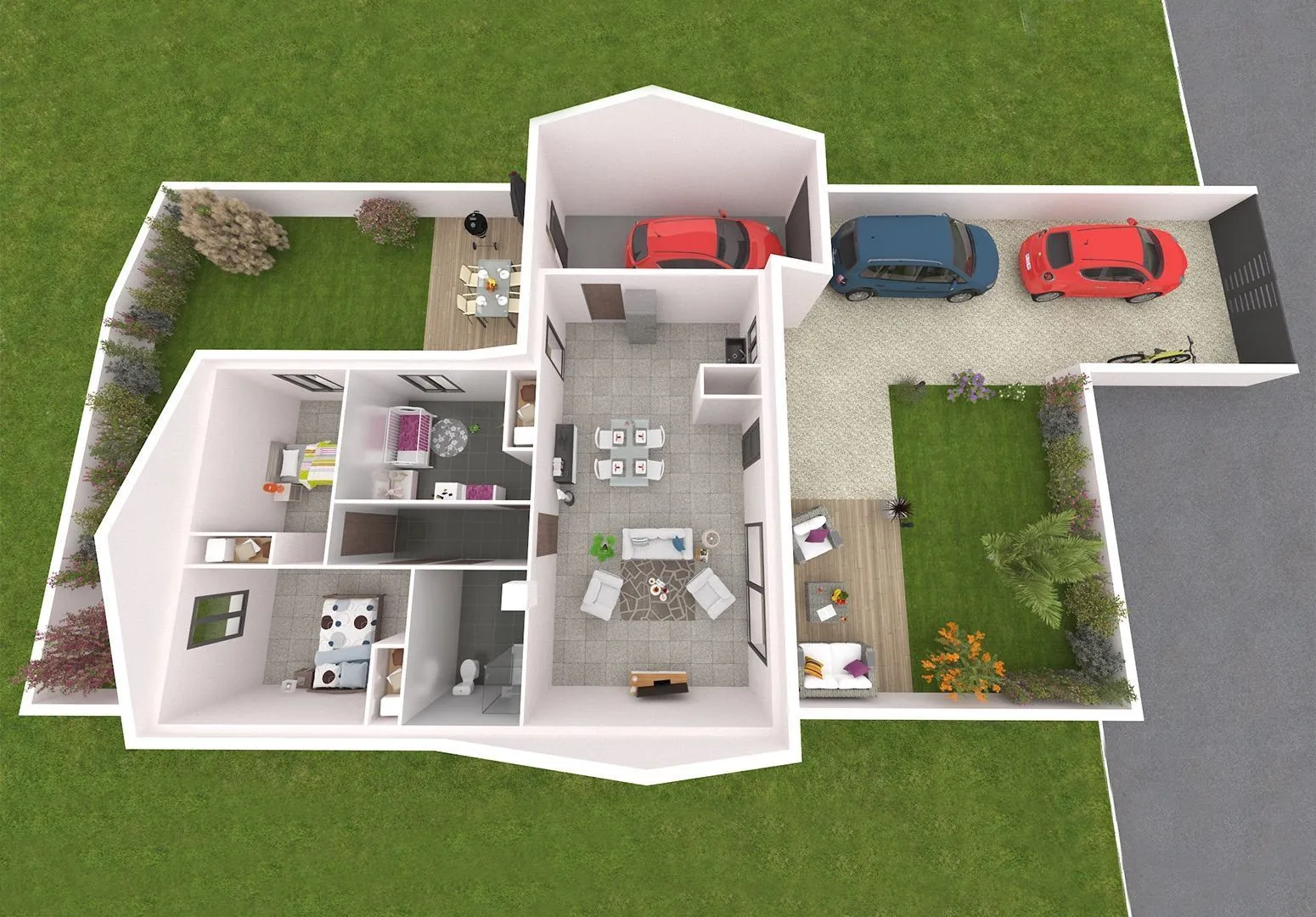 Maison neuve 86 m² à Ballon (17290)