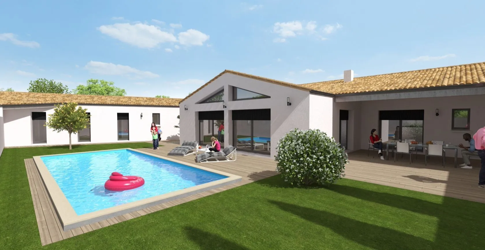 Maison neuve 130 m² à Angoulins (17690)