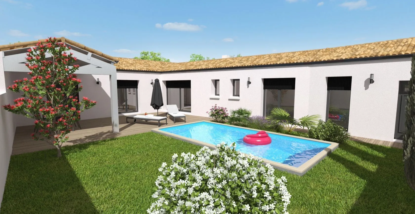 Maison neuve 111 m² à Angoulins (17690)