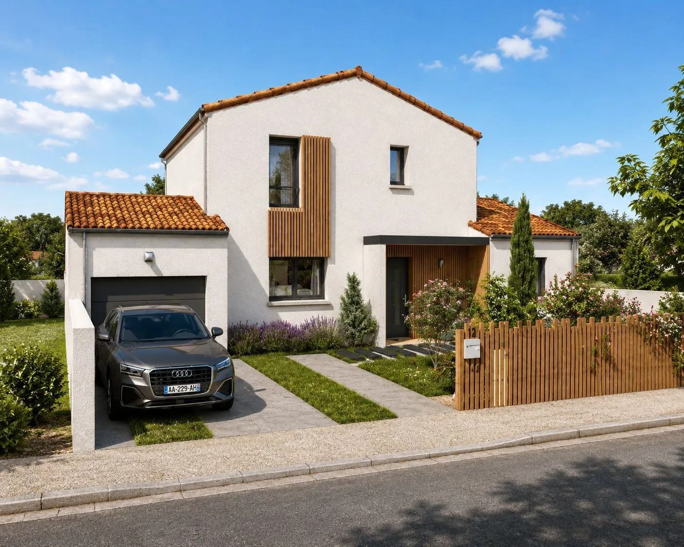 Maison neuve 108 m² à Forges (17290)