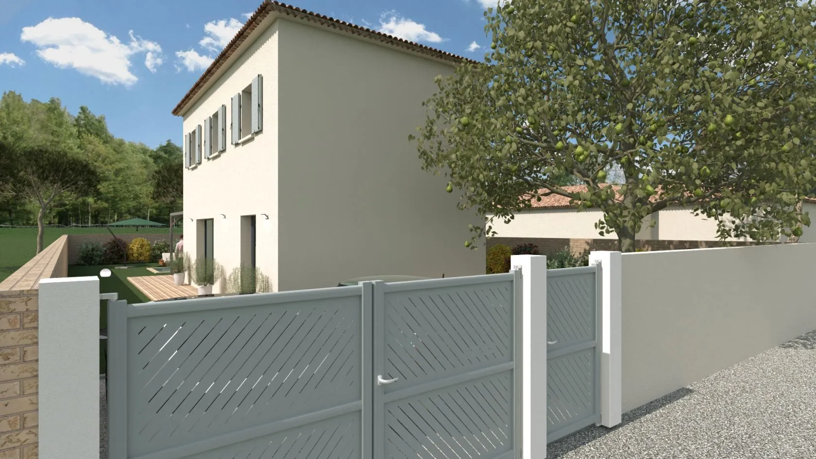 Maison neuve 95 m² à Saint-Victoret (13730)